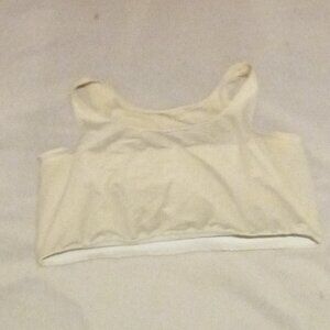 Beige chest binder large